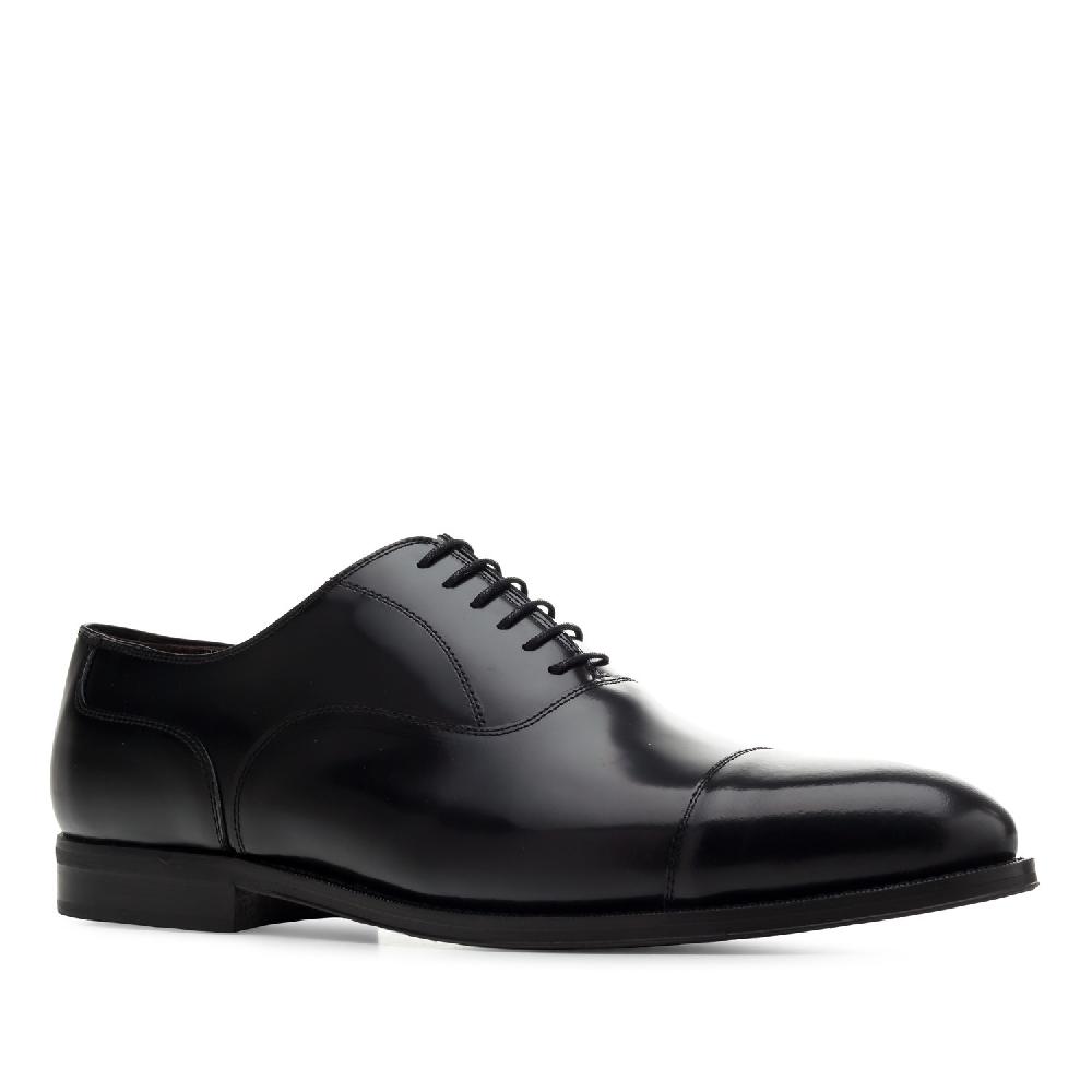 Andres Machado Zapatos Estilo Oxford En Antic Negro