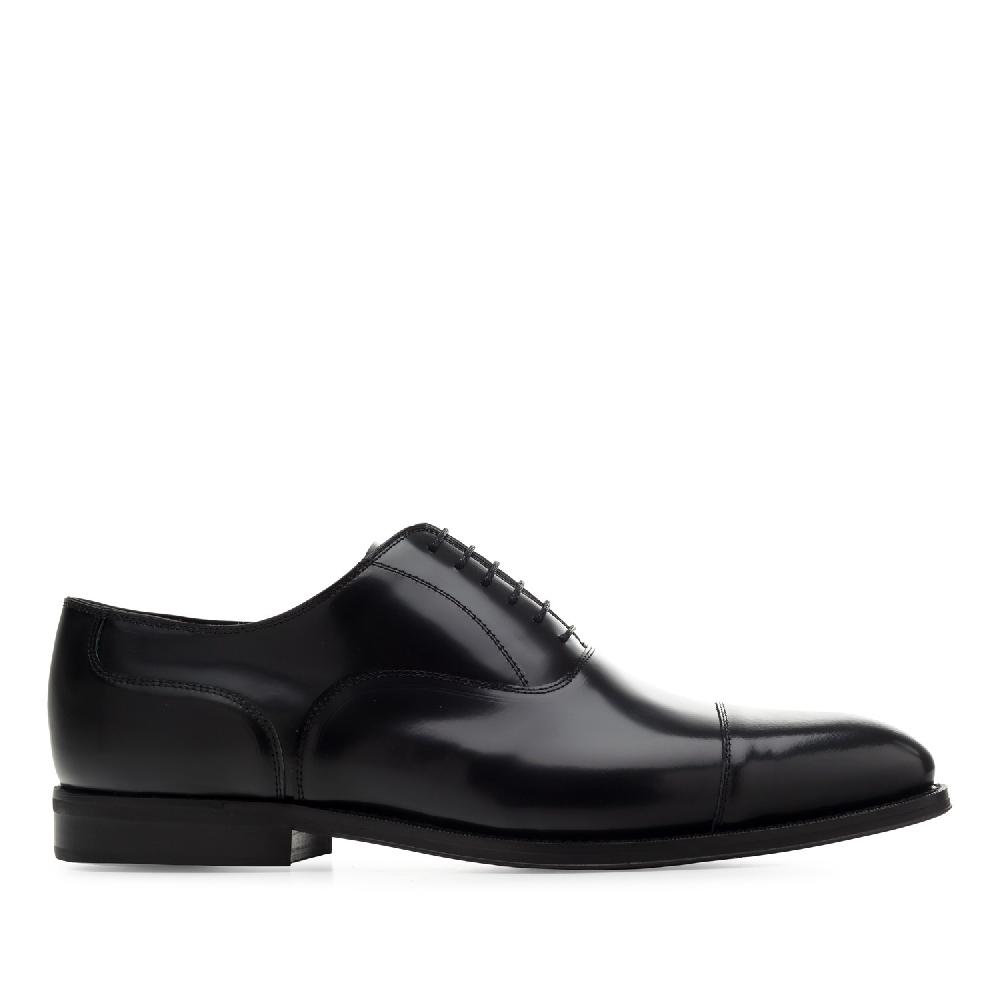 Andres Machado Zapatos Estilo Oxford En Antic Negro