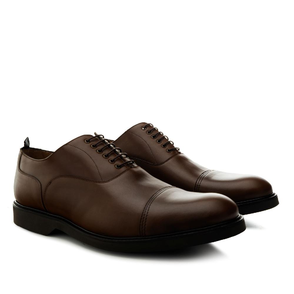 Andres machado Zapatos estilo Oxford en Piel de color Marron