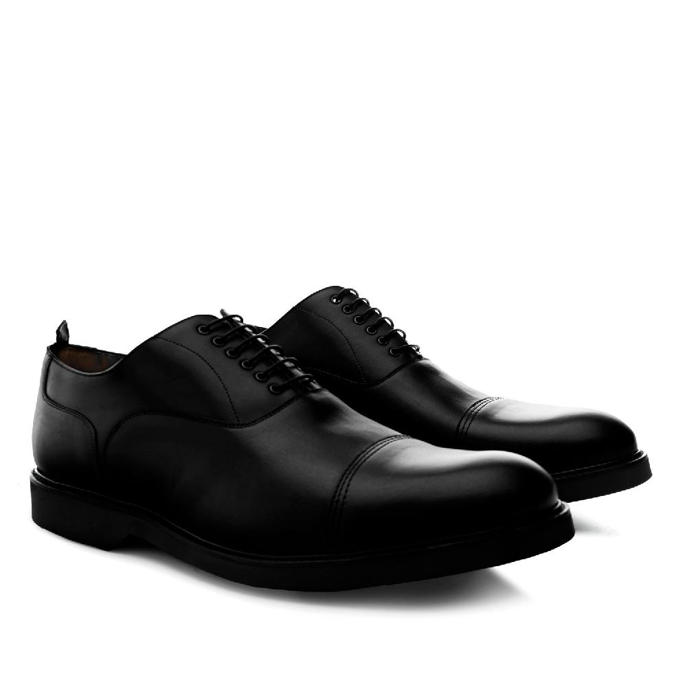 Andres machado Zapatos estilo Oxford en Piel de color Negro