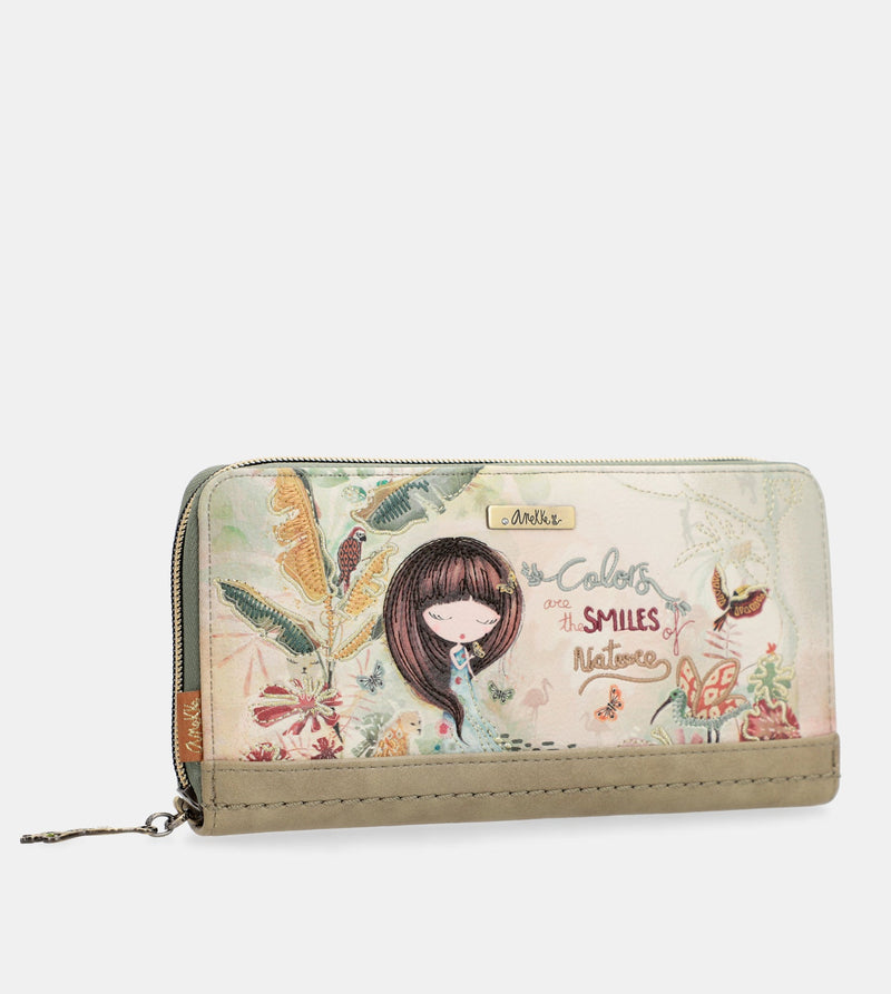 Anekke Amazonia extra large RFID wallet