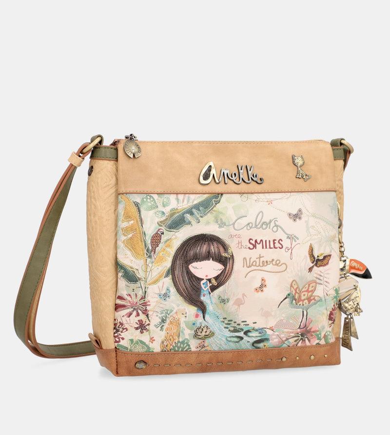 Anekke Amazonia triple compartment crossbody bag