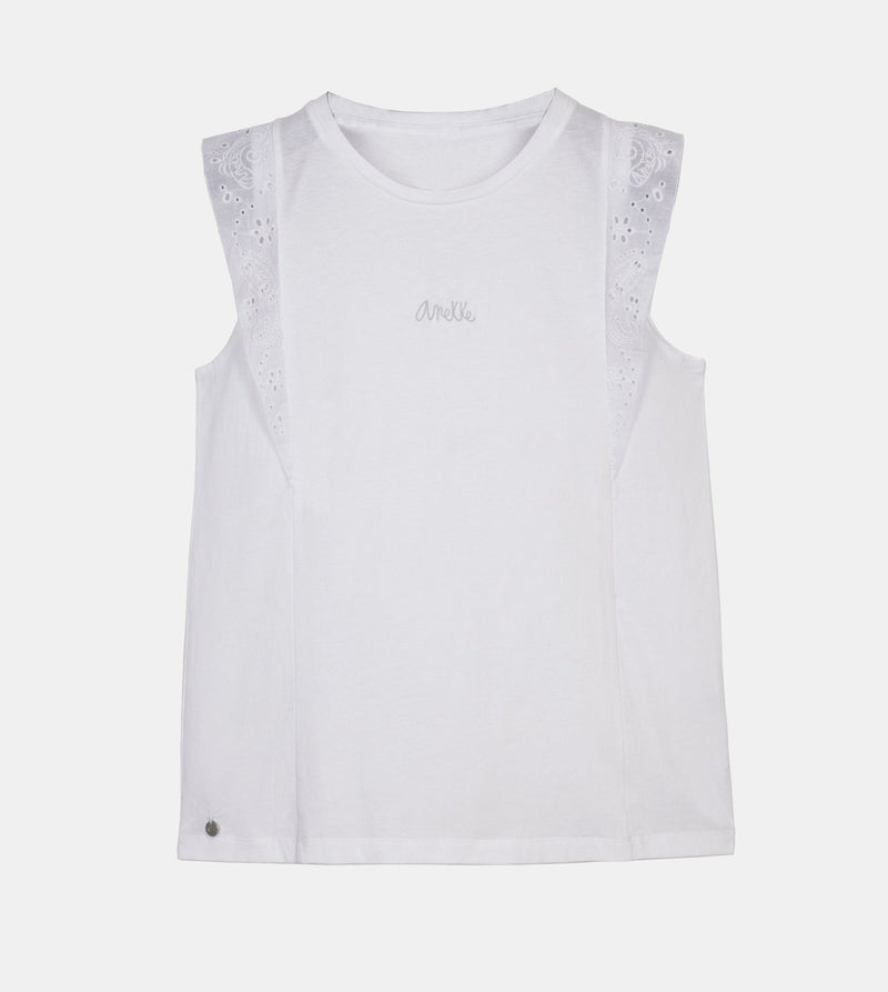 Anekke Anekke White Tank Top