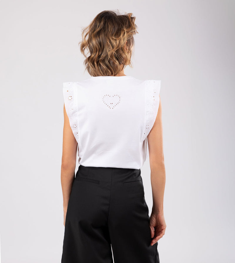 Anekke Anekke White Tank Top