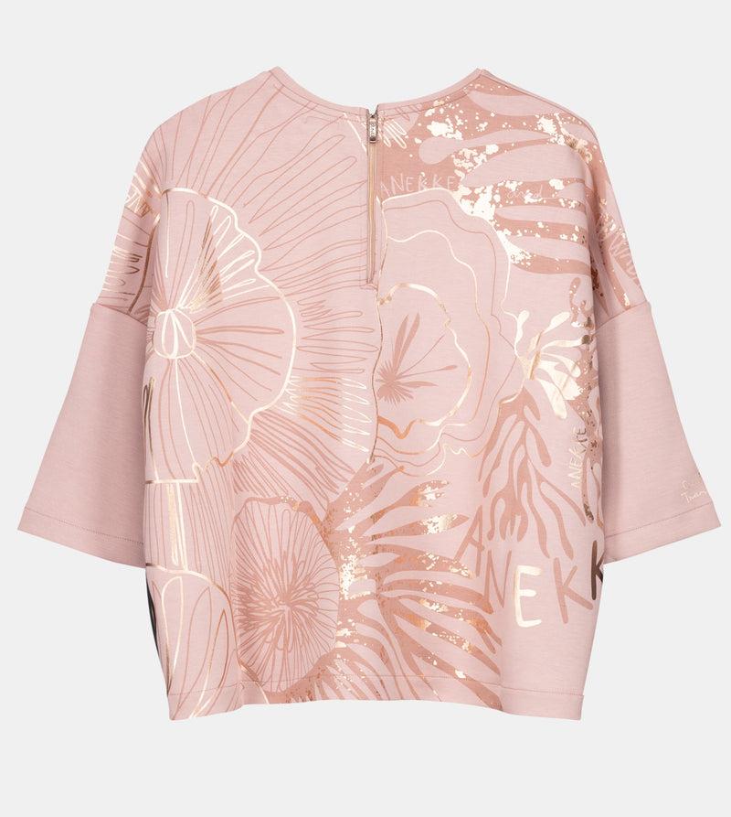 Anekke Beige Logo Sweatshirt