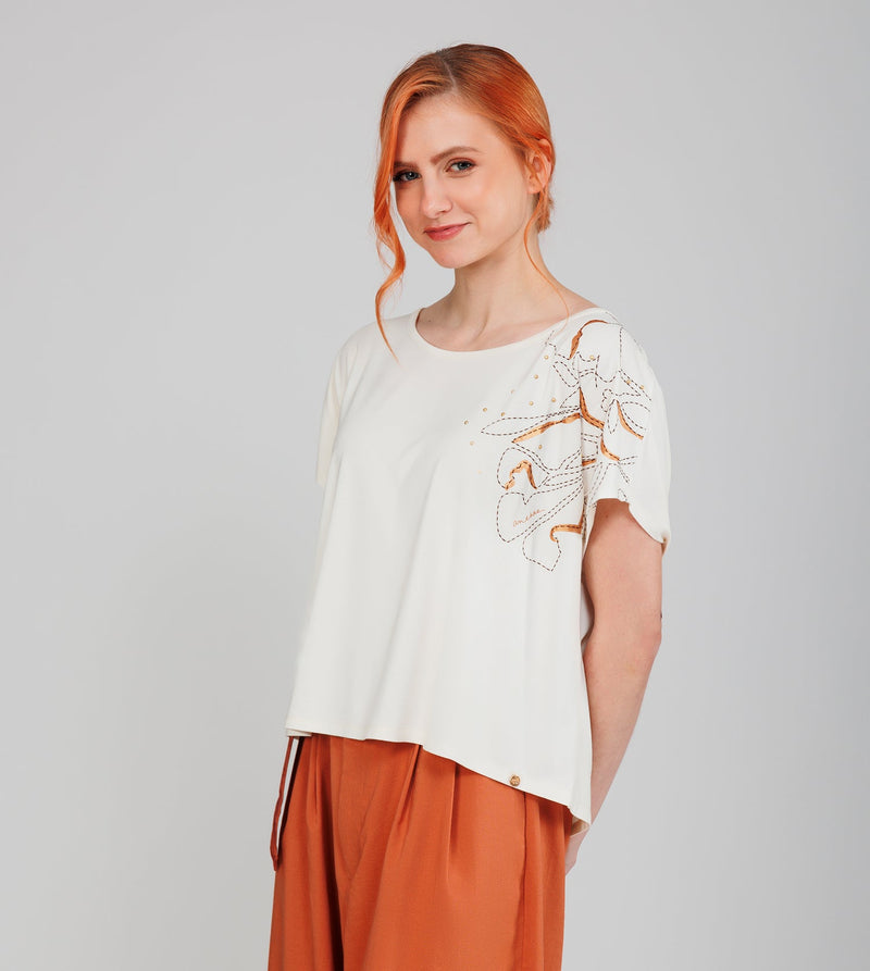 Anekke Beige T-shirt Anekke