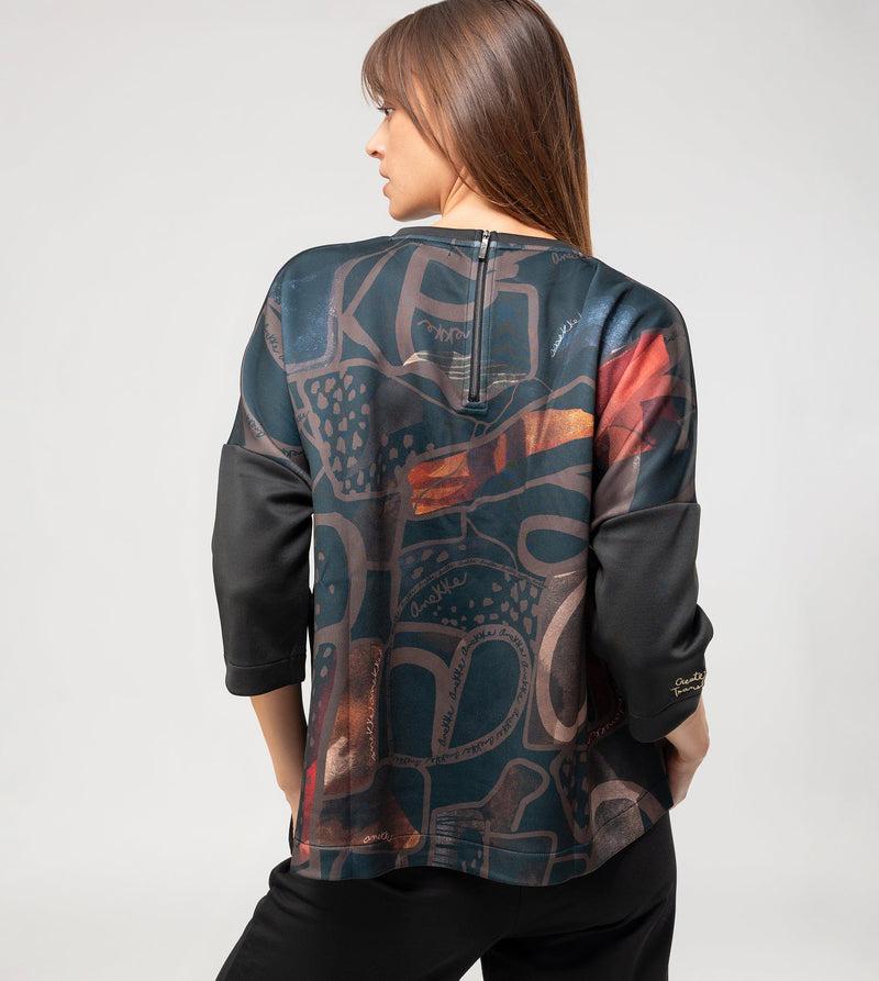 Anekke Black Logo Sweatshirt