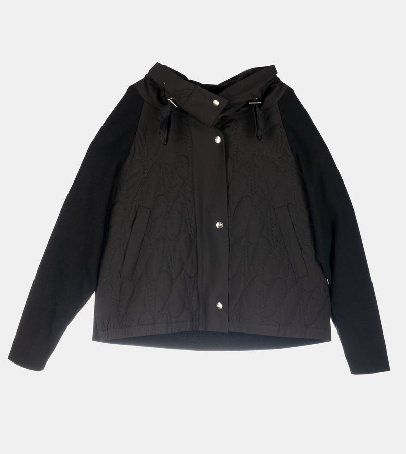 Anekke Black Quilted Jacket
