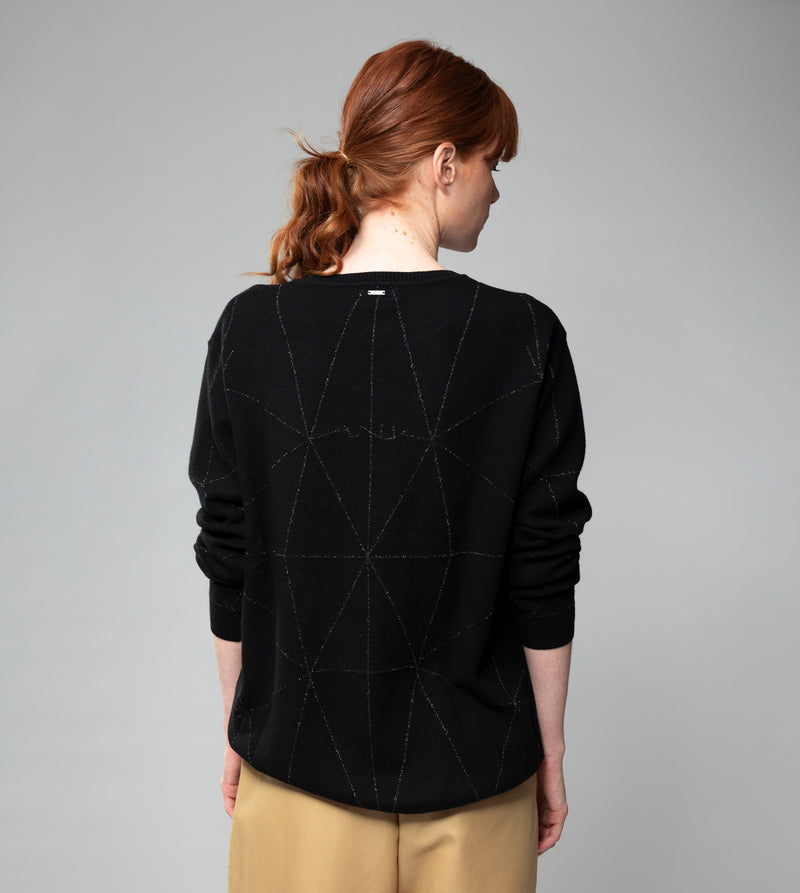 Anekke Black Shōen Sweater