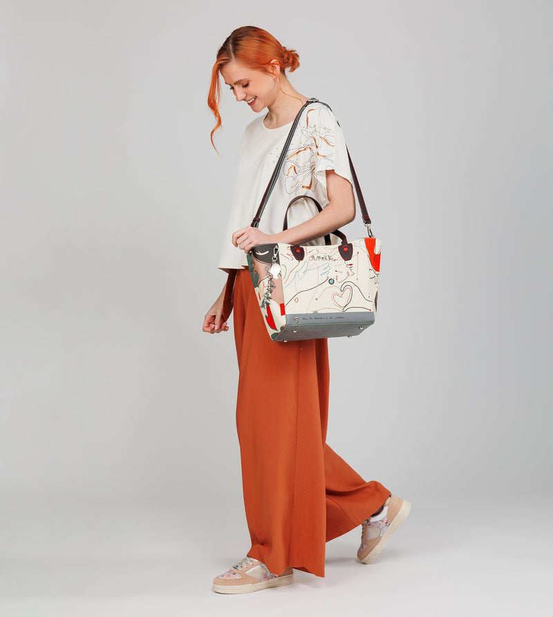 Anekke Black Shopper Bag Alma