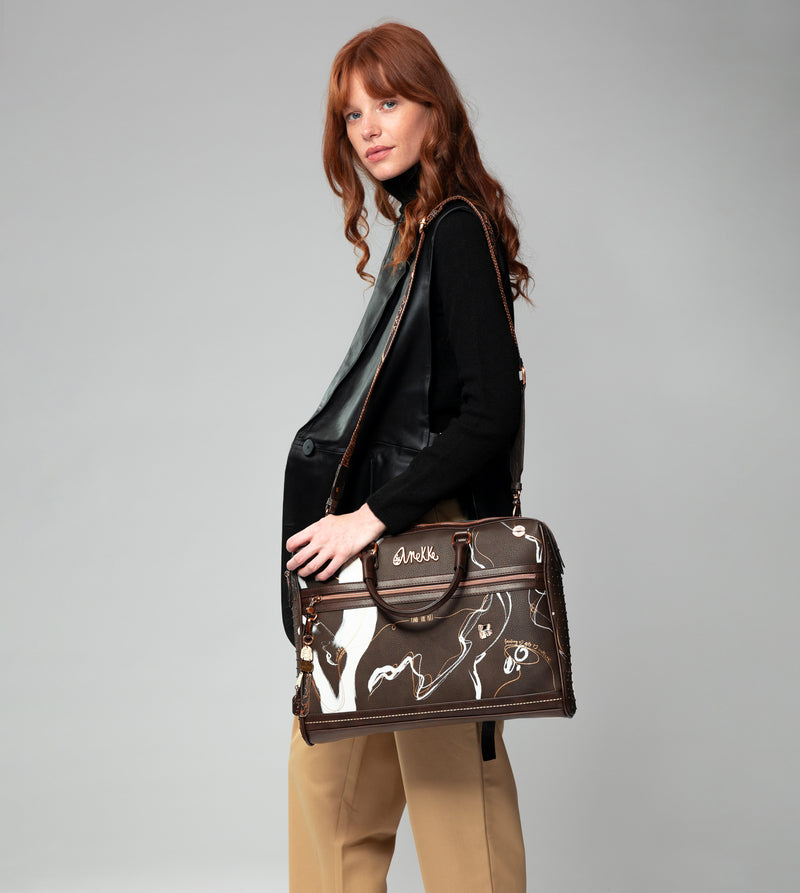 Anekke Brown briefcase Nature Shodō