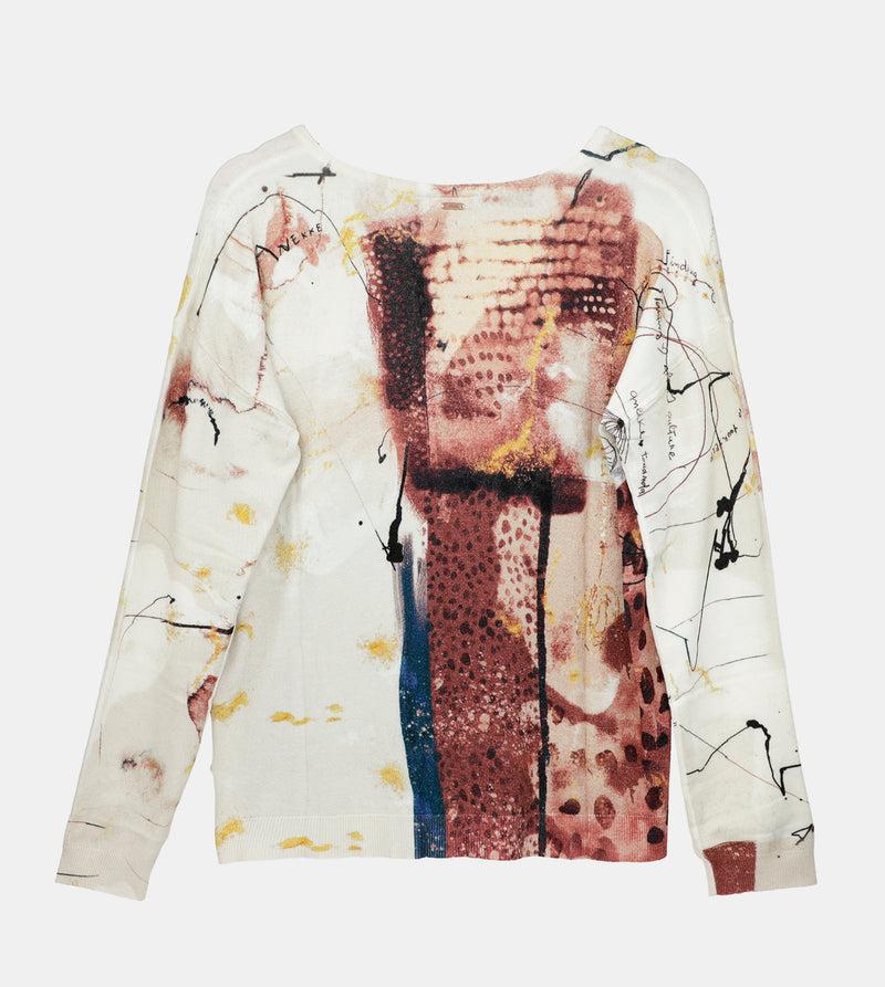 Anekke Brush Patterned Sweater