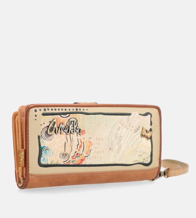 Anekke Butterfly large RFID wallet