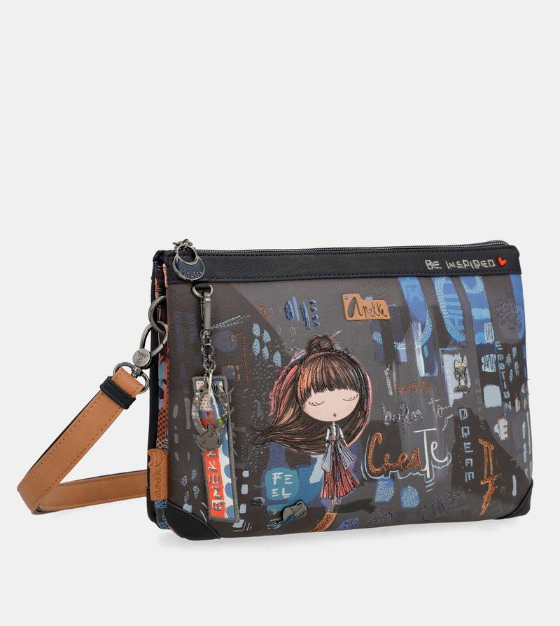 Anekke Contemporary 2 compartment shoulder bag