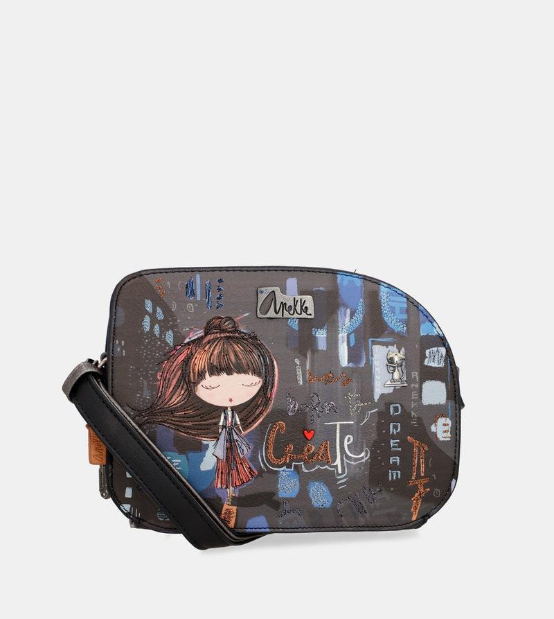 Anekke Contemporary Geometric Shoulder Bag