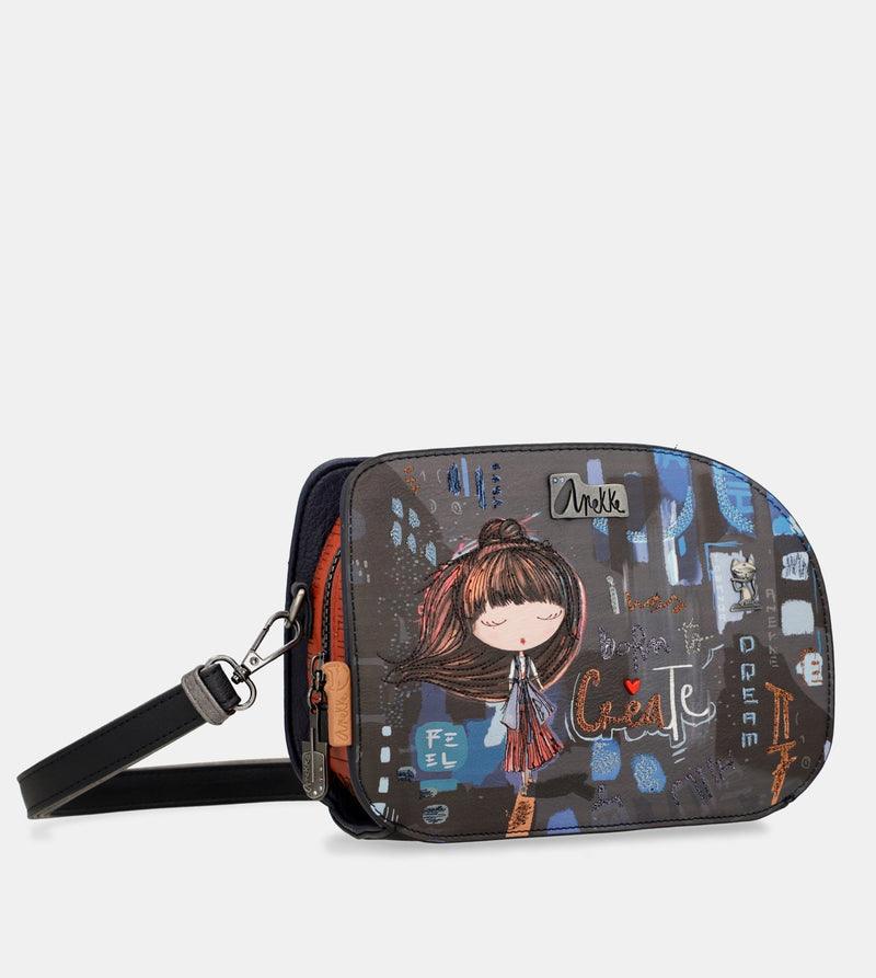 Anekke Contemporary Geometric Shoulder Bag