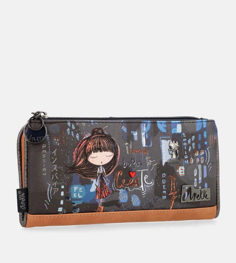 Anekke Contemporary Large Flexible RFID Wallet