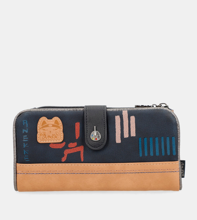 Anekke Contemporary Large Flexible RFID Wallet