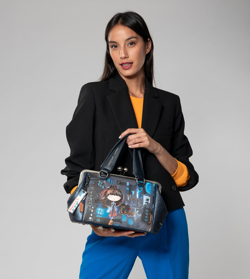 Anekke Contemporary Mouthpiece Handbag