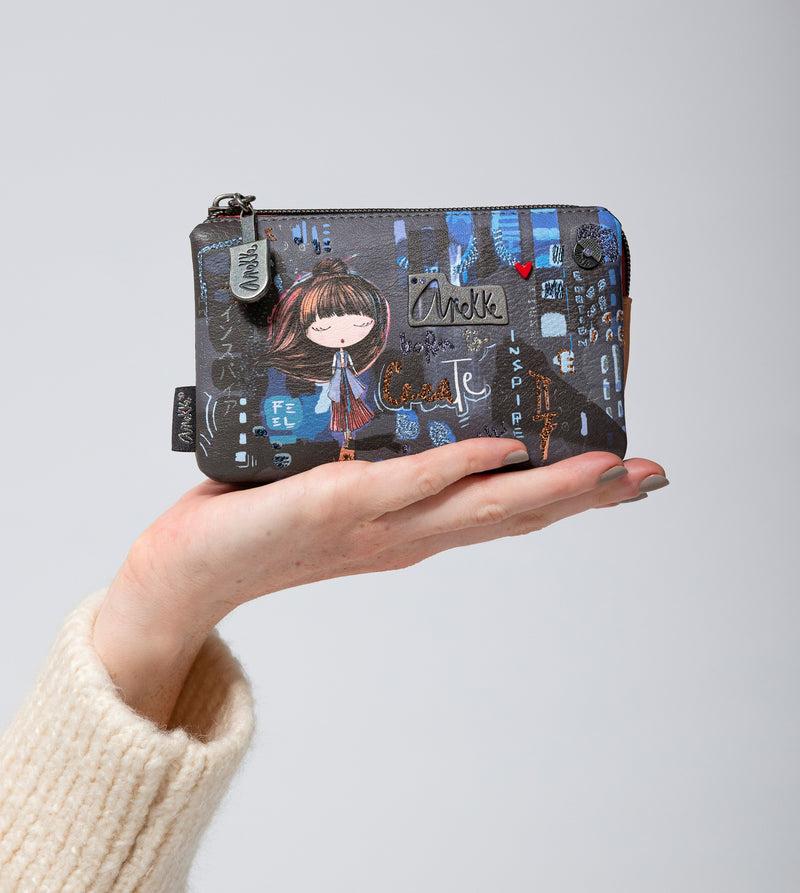 Anekke Contemporary Triple Compartment Wallet