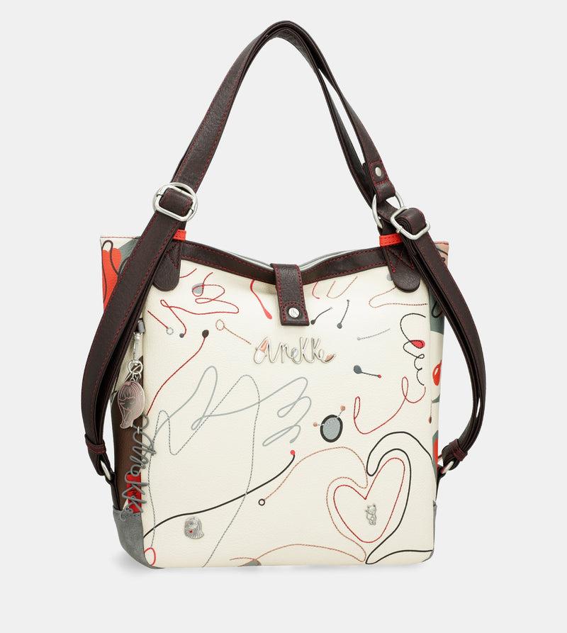 Anekke Convertible shoulder bag into backpack Alma