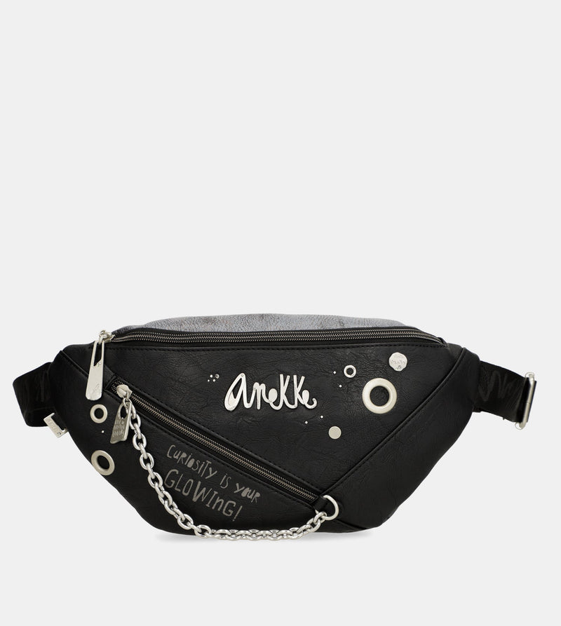 Anekke Crust Black Fanny Pack