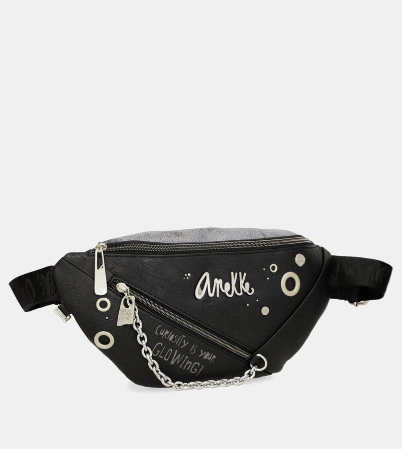 Anekke Crust black fanny pack