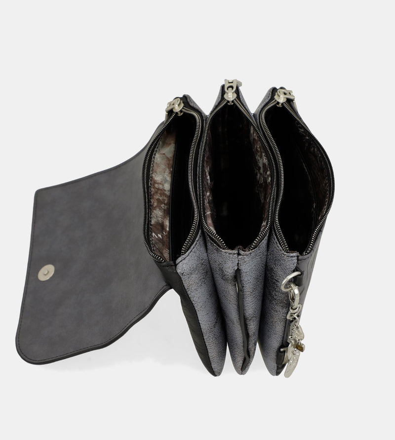 Anekke Crust Crossbody Bag With Flap