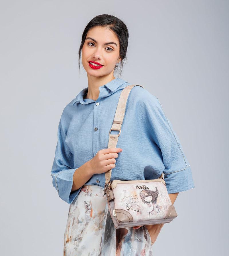 Anekke Double Compartment Crossbody Bag Memories