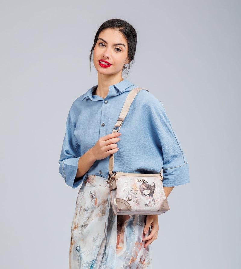 Anekke Double Compartment Crossbody Bag Memories