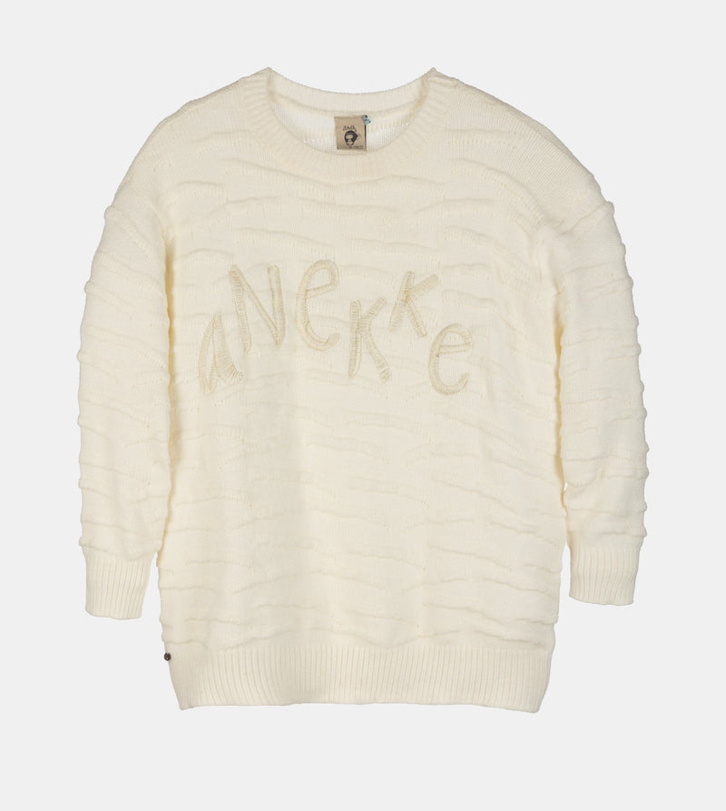Anekke Ecru Knitted Jumper