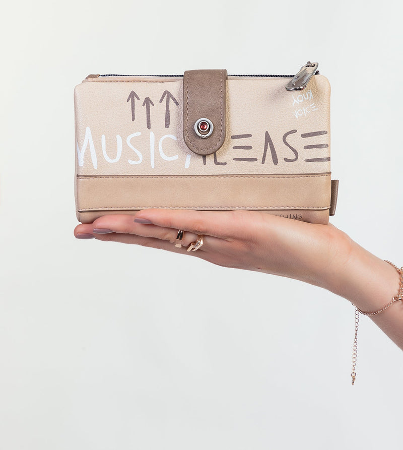 Anekke Energy Beige Large Wallet