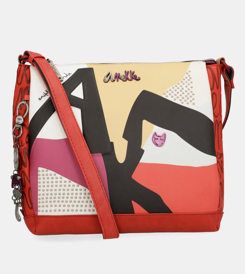 Anekke Fashion 3-compartment Crossbody Bag