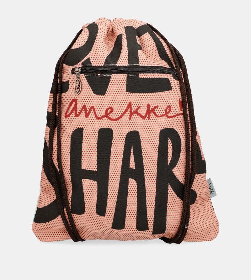 Anekke Fashion Fabric Drawstring Backpack