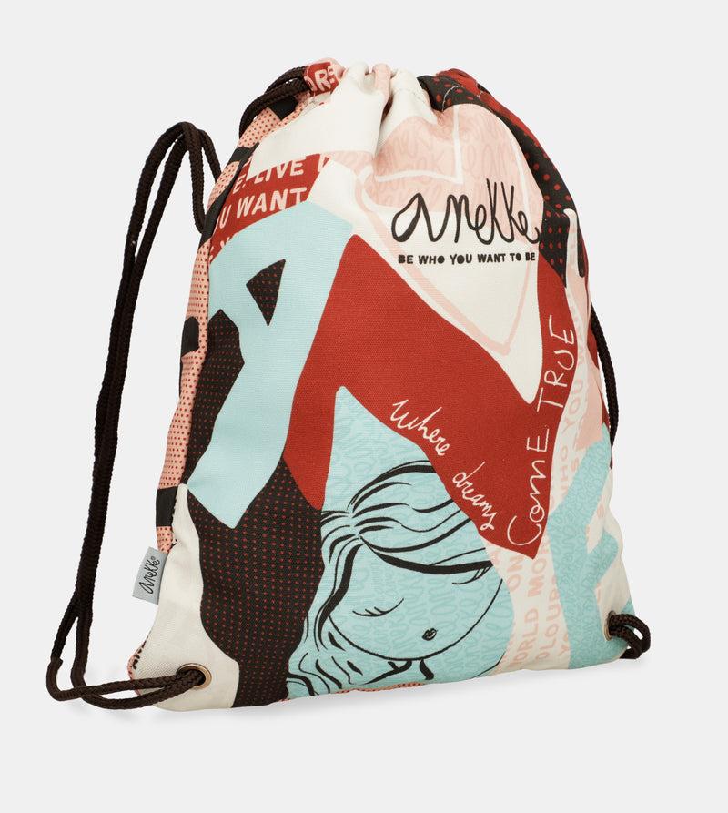 Anekke Fashion fabric drawstring backpack