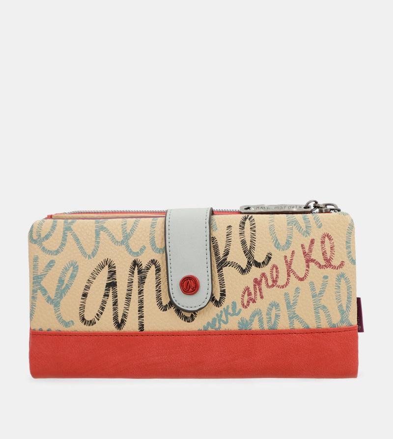 Anekke Fashion Flexible Large RFID Wallet