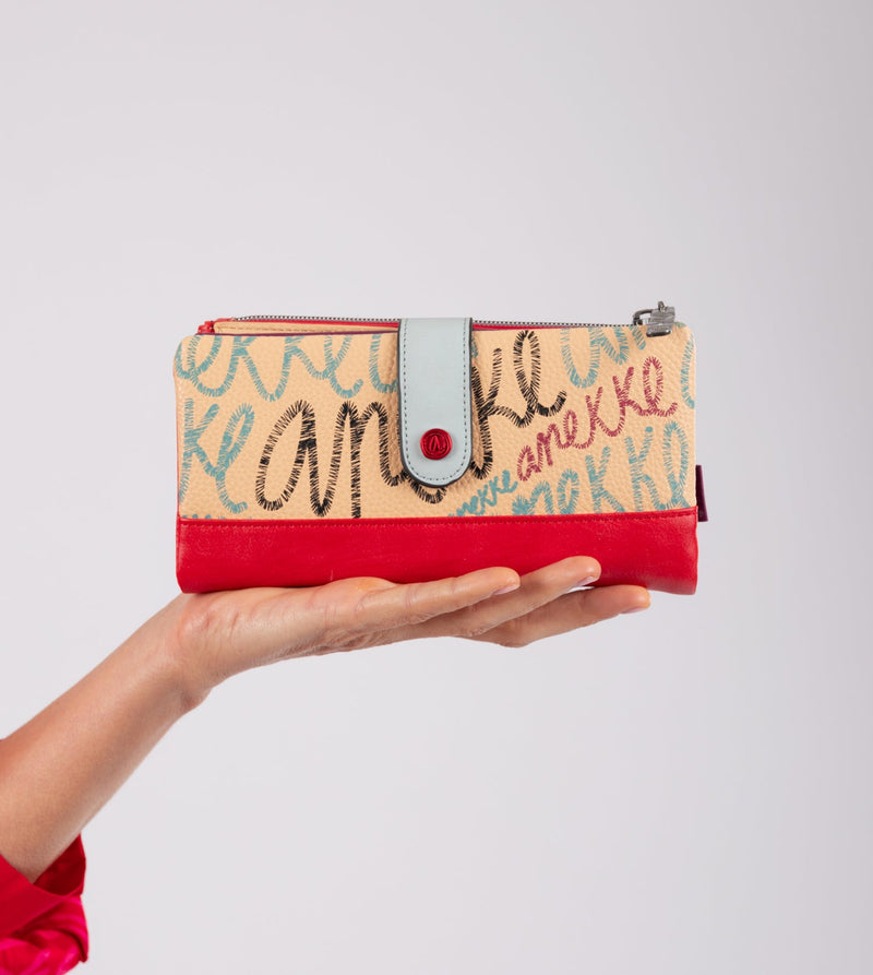 Anekke Fashion Flexible Large RFID Wallet