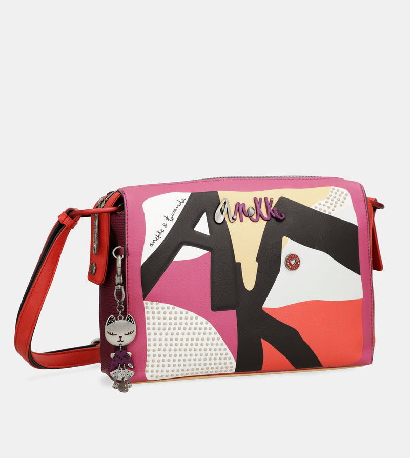 Anekke Fashion rectangular crossbody bag