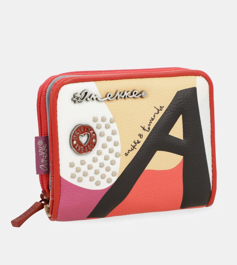 Anekke Fashion small RFID wallet