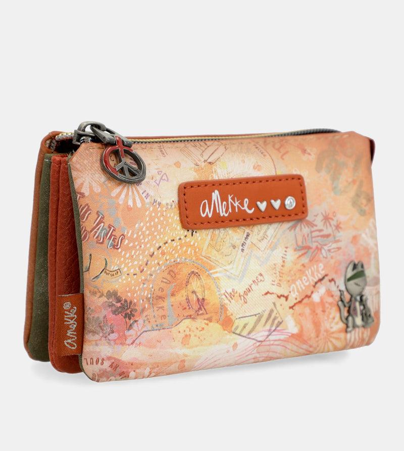 Anekke Flowers 3-compartment Coin Purse
