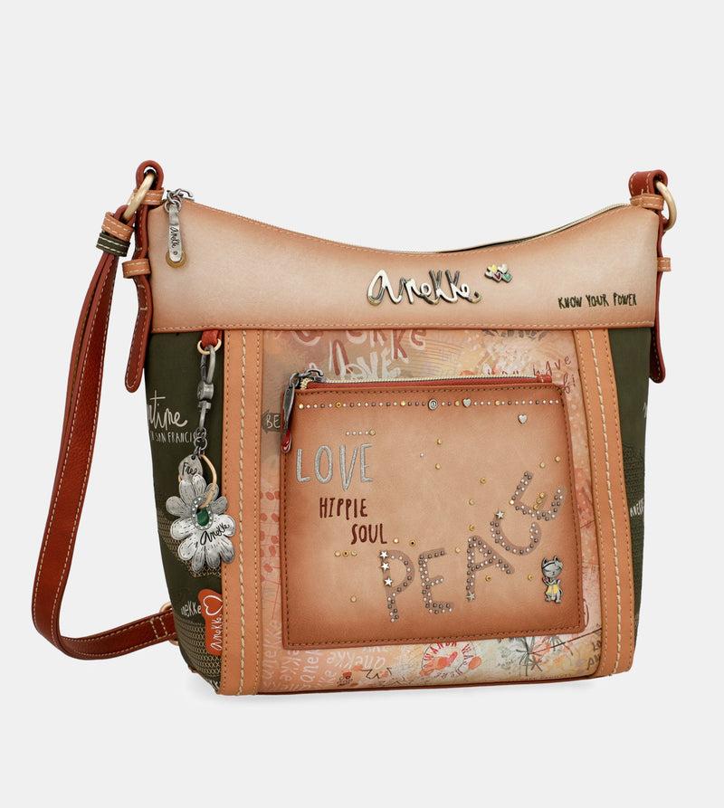Anekke Flowers large crossbody bag
