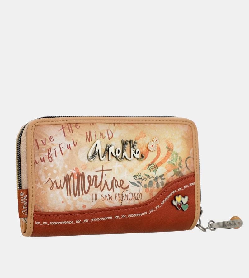 Anekke Flowers medium RFID wallet