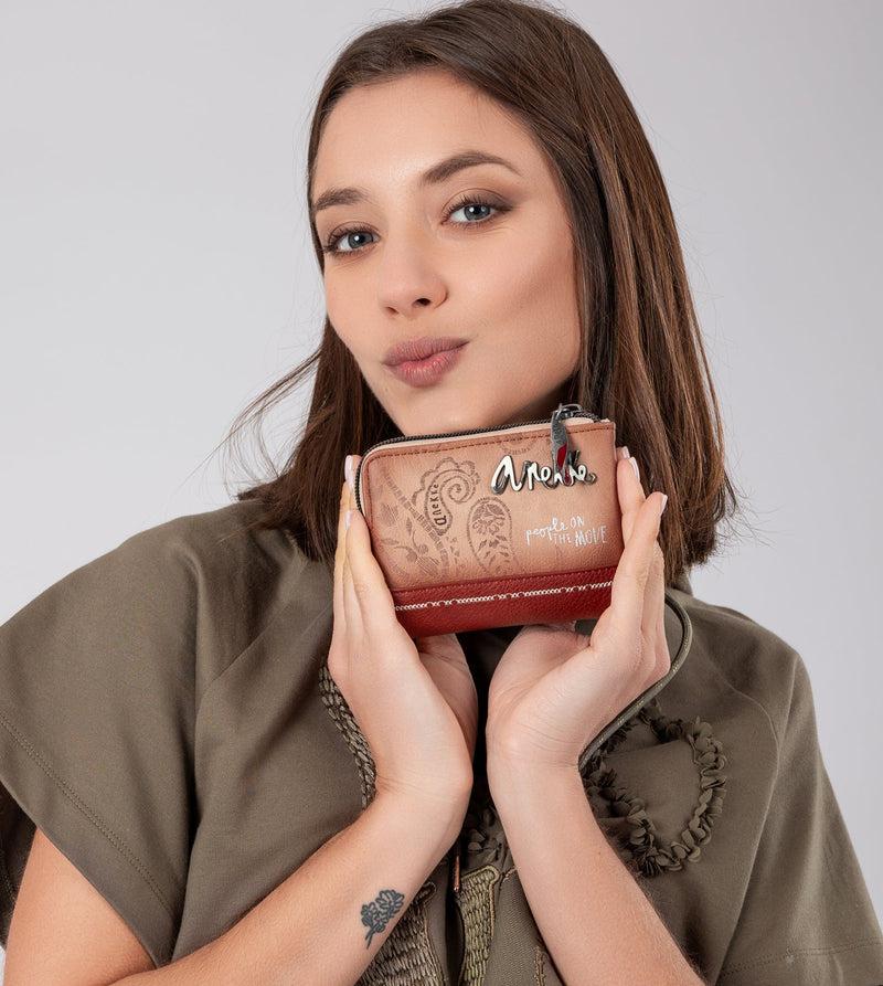 Anekke Flowers Small RFID Wallet