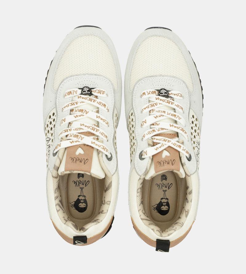 Anekke Gray Platform Sneakers