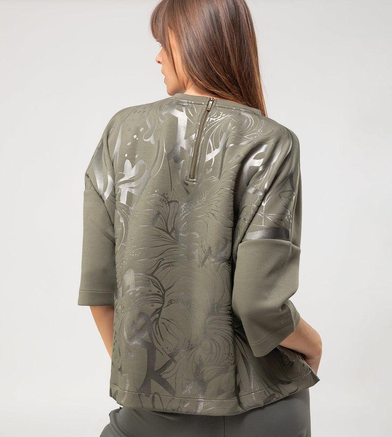 Anekke Green Logo Sweatshirt