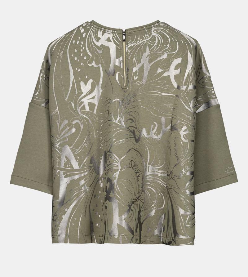 Anekke Green Logo Sweatshirt