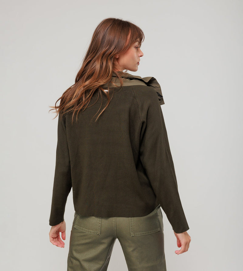 Anekke Green Quilted Jacket