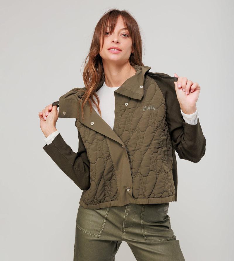 Anekke Green quilted jacket