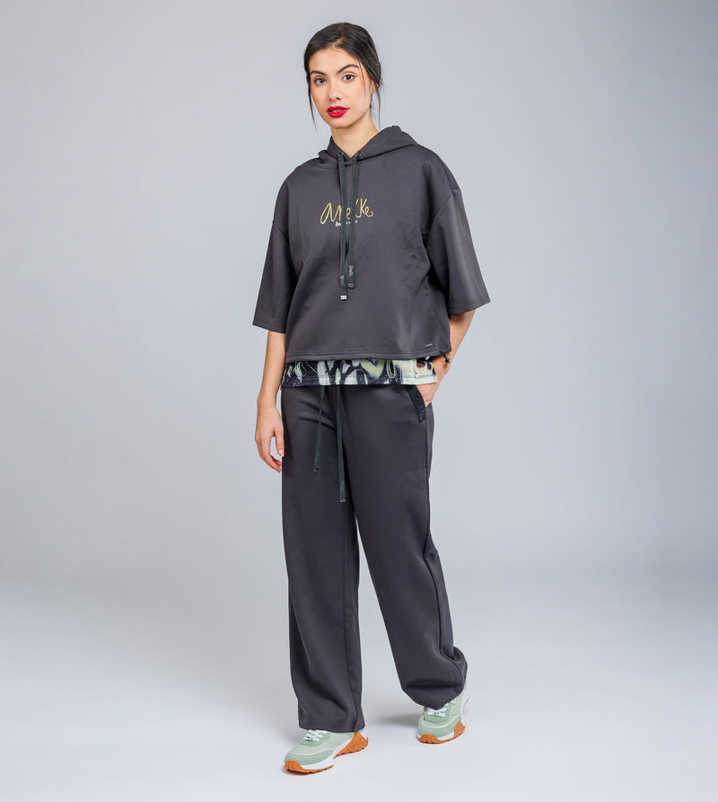 Anekke Grey Fluid Pants