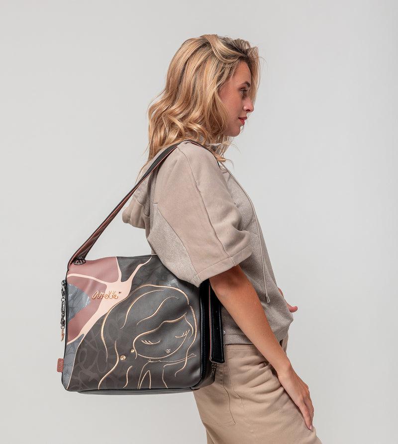 Anekke Heartbeat Short Handle Shoulder Bag